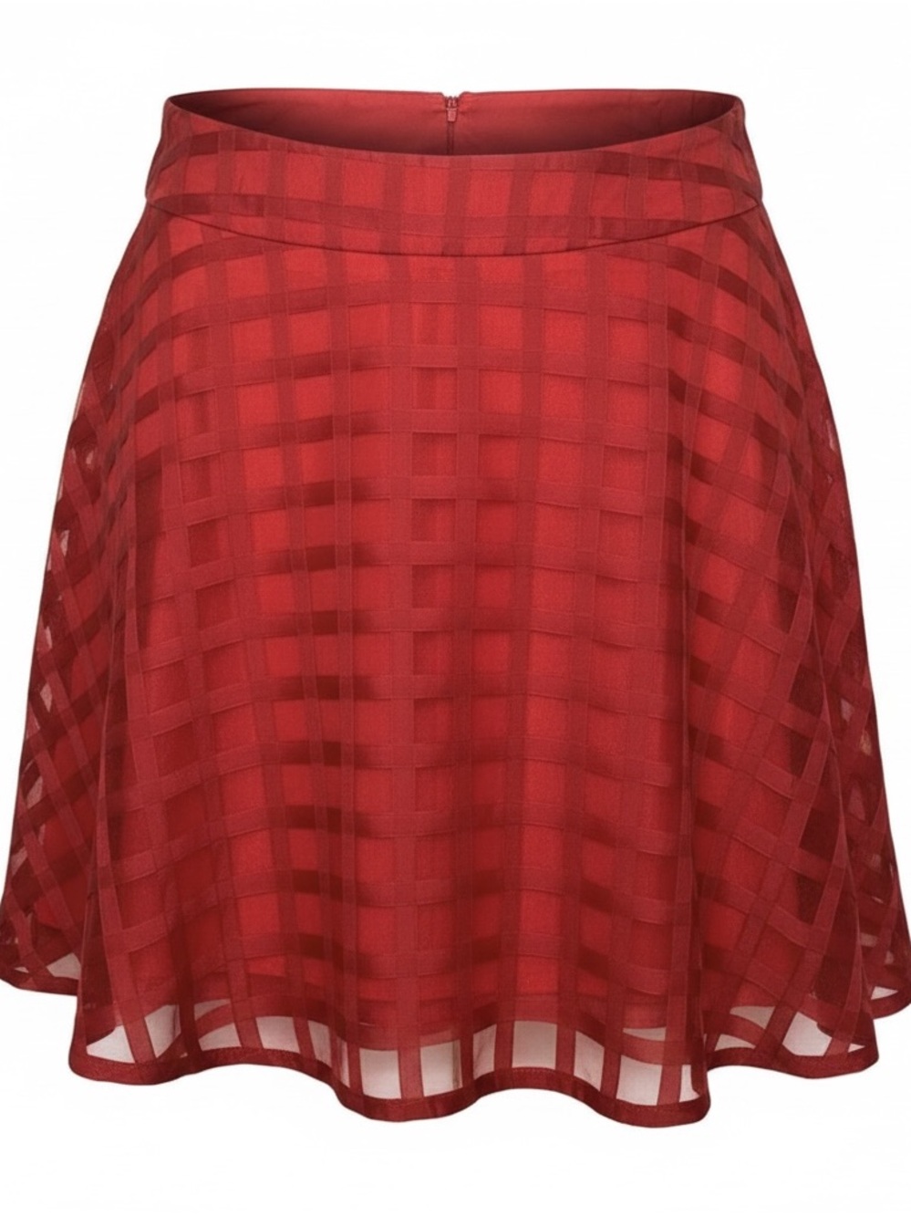 English Factory Red Mini Skirt